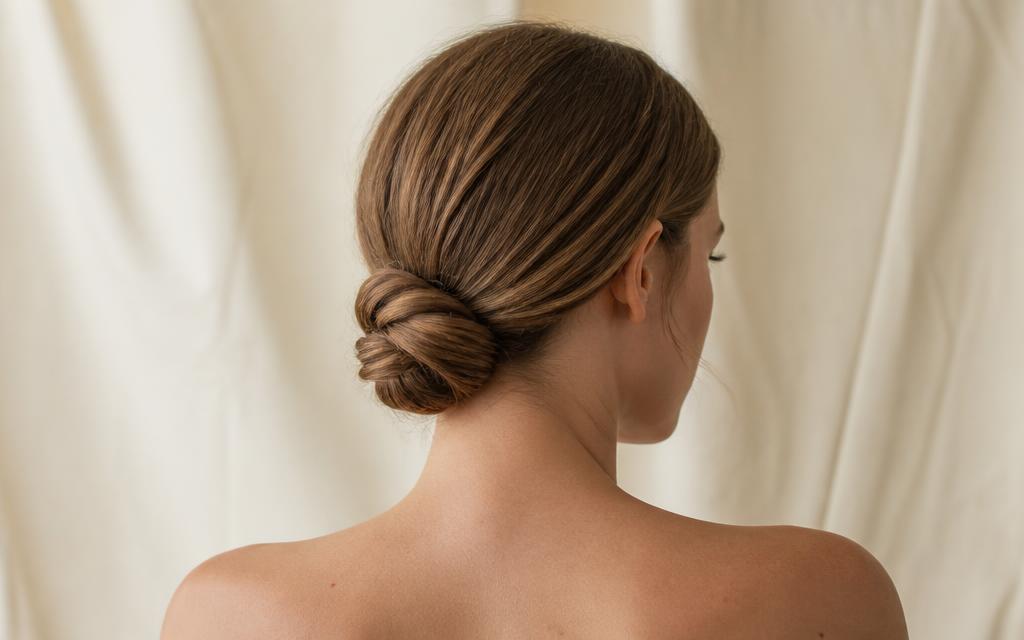 Low bun or twisted bun